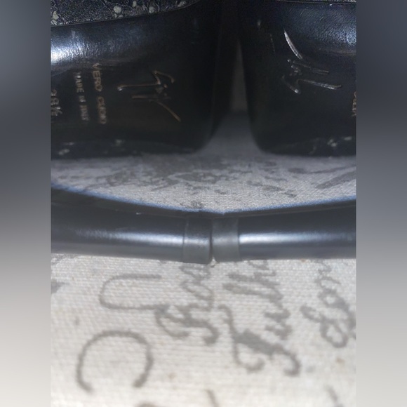 Sexy Monro Lace Giuseppe Zanotti Peep toe stiletto - Picture 9 of 16